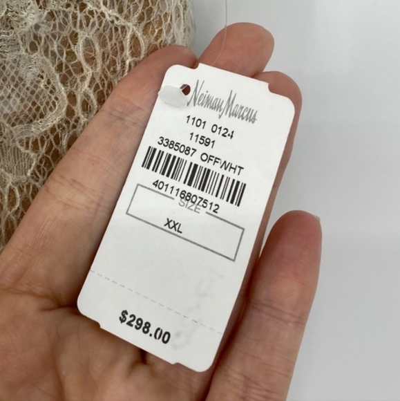 Dress The Population Antonia Dress Off White Lace Sequin MIDI - Picture 5 of 6